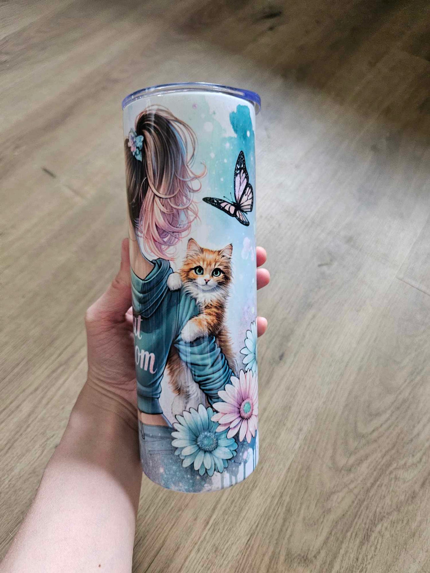 Cat Mom Tumbler
