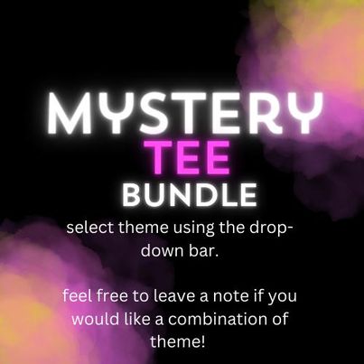 Mystery tee bundle!