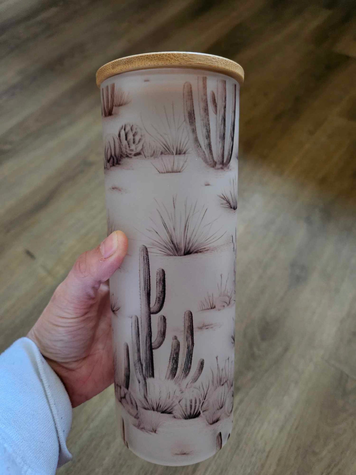 Boho Desert Glass Tumbler