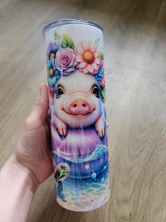 Summer Pig Tumbler