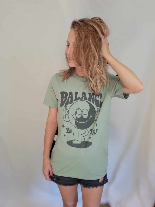 balance tee