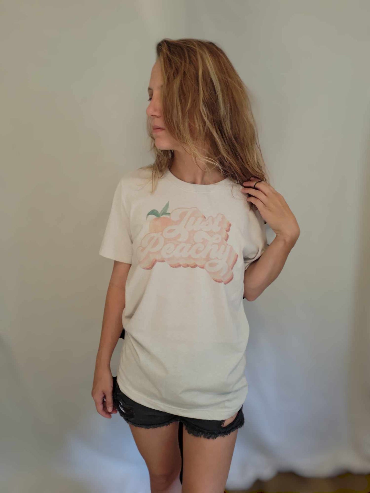 just peachy tee